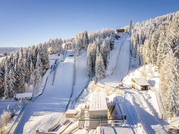 Schanzenkomplex Oberwiesenthal Winter
