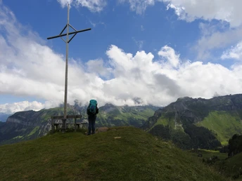 Die wunderschöne Sicht vom Alp Bolgen
