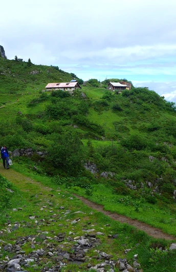 Auf dem Weg zur Lidernenhütte