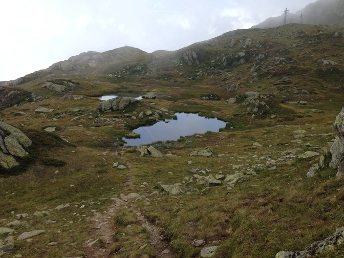 Weg vom Lutersee Richtung Gurschen