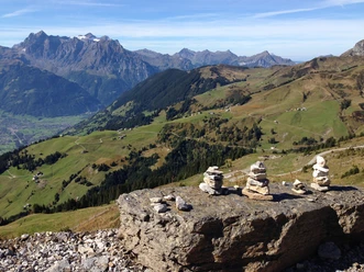 Blick vom Geissgrätli zum Urirotstock