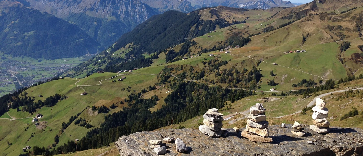 Blick vom Geissgrätli zum Urirotstock