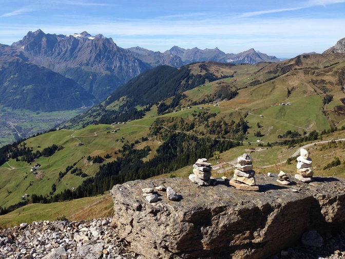 Blick vom Geissgrätli zum Urirotstock