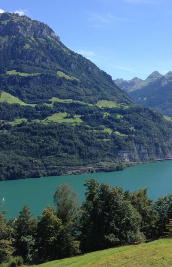 Sicht über den Urnersee