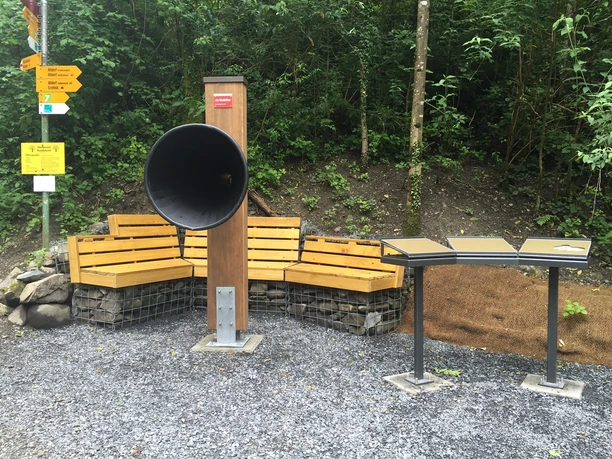 Verschiedene Hörtrichter schafen Hörerlebnisse.