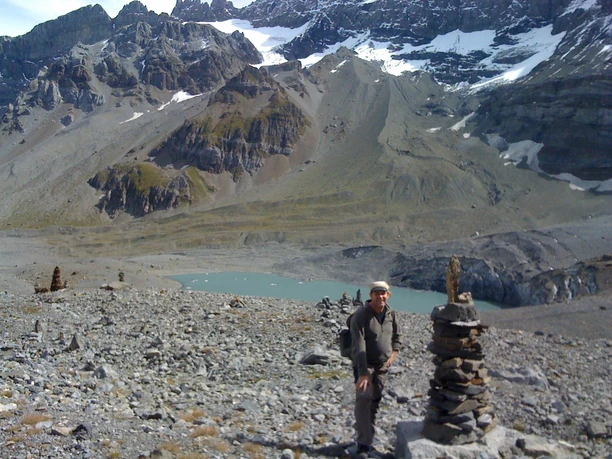 Gletschersee auf dem Claridenälpeli