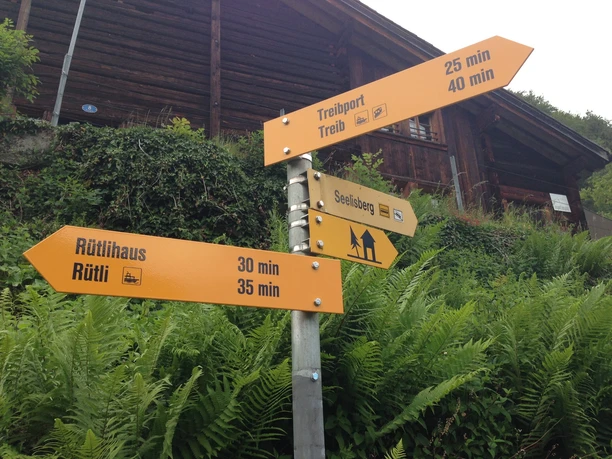 Der Waldstätterweg ist neu signalsisiert