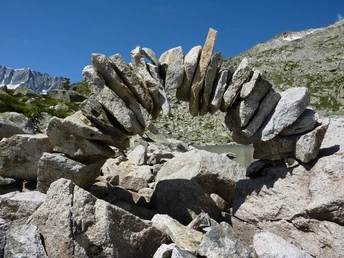 Steinreiche Landschaft