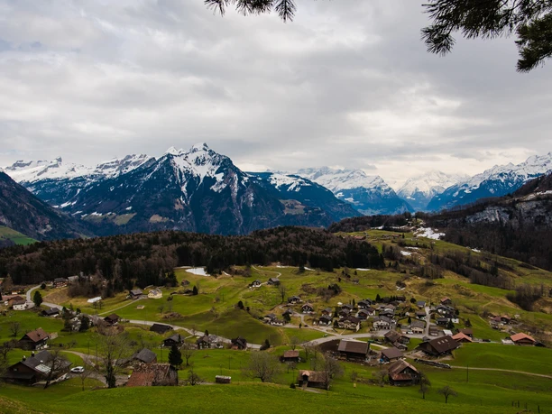 Blick von Sselisberg Richtung Urner Land