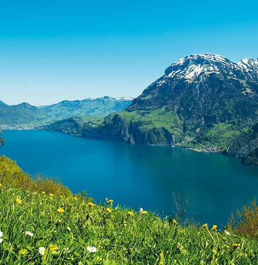 Eine aussichtsreiche Wanderung: Sicht auf den Urnersee