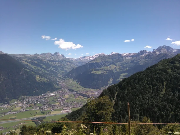 Unser Lohn: Eine wunderschöne Aussicht