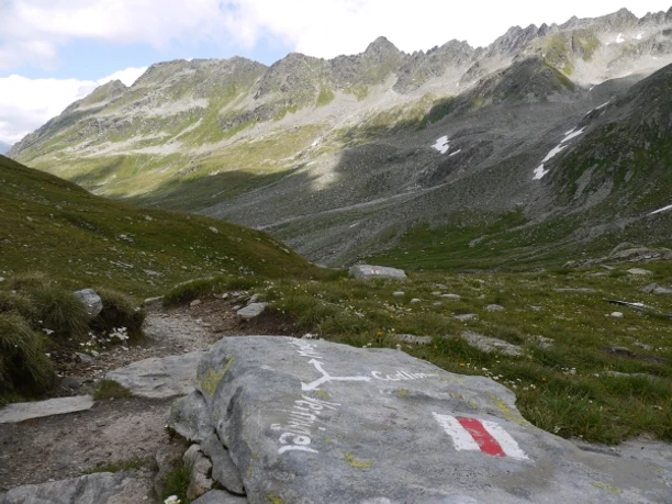 Biketour Maighelspass: Auf dem Maighelspass angekommen!