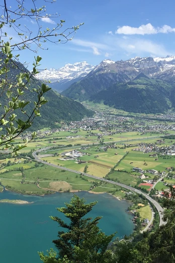 Bike-Tour Bärchi: Blick zurück ins Reusstal