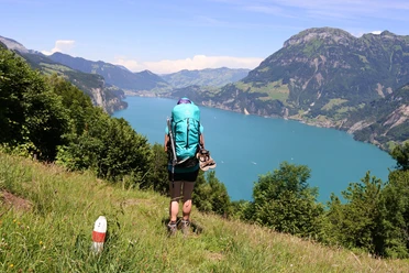 Eine unglaubliche Aussicht über den Urnersee
