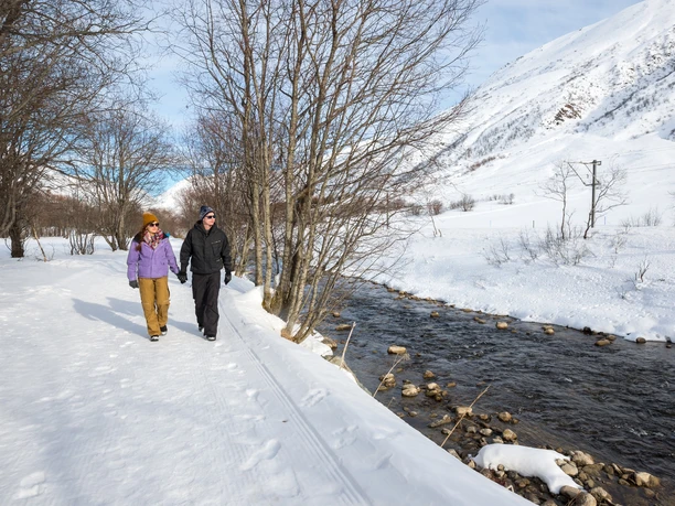 Winterwandern im Urserental