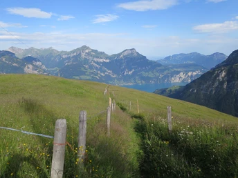 Eine tolle Fernsicht von den Eggbergen