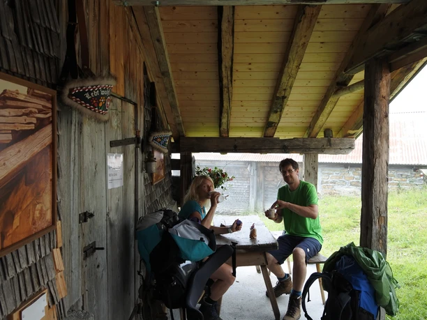 Auch bei schlechtem Wetter findet man hier ein trockenes Plätzchen