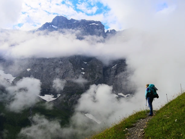Morgennebel auf der Siitlisalp