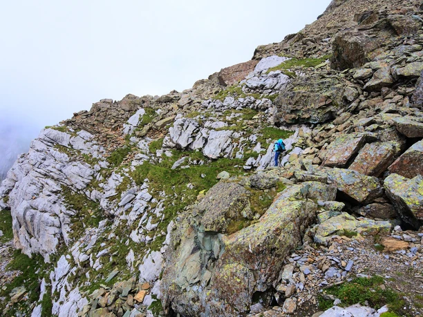 Durch das Griesstal Richtung Platti