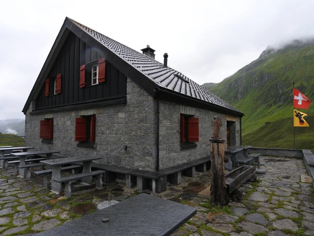 Das Etappenziel: Die Vermigelhütte im Unteralptal