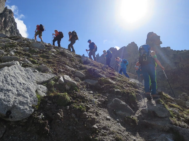 Eine wunderschöne Tour südlich vom Bielenhorn Richtung Tiefenbach