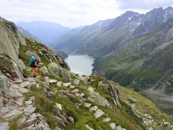 Sicht über den Göschneneralpsee