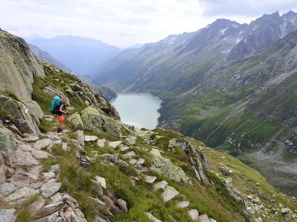 Sicht über den Göschneneralpsee