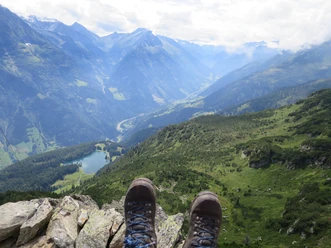 Der Blick zurück zum Arnisee