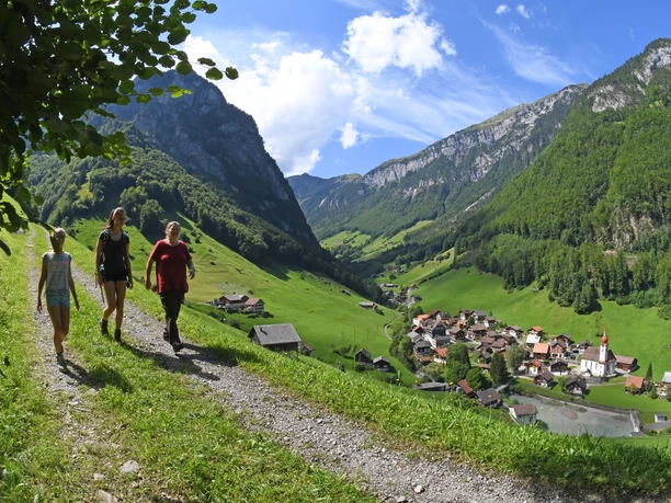 Eine tolle Wanderung durch eine fantastische Landschaft im Isenthal