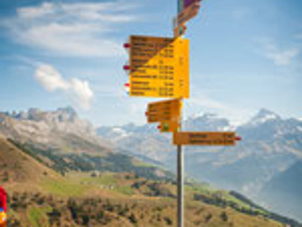 Wunderschönen Wanderwege - einzigartige gepflegt und signalisiert