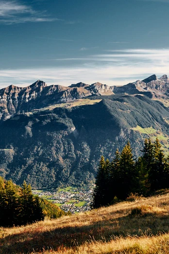 Aussicht auf der Biketour
