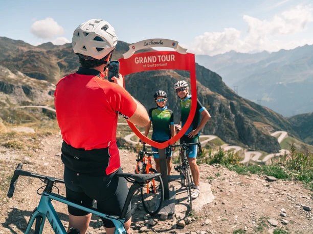 Ein Abschnitt der Grand Tour of Switzerland