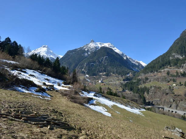 Wassen mit Meiggelenstock