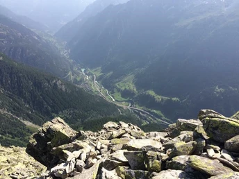 Aussicht Meiggelenstock