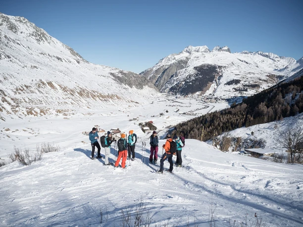 Schneeschuhtour Hospental-Mittleregg