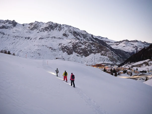 Schneeschuhtour Andermatt-Unteralp