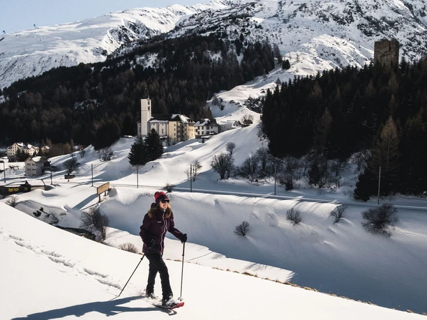 Schneeschuhtour Hospental