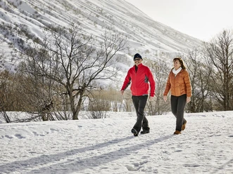 Winterwanderweg Talboden Urserntal