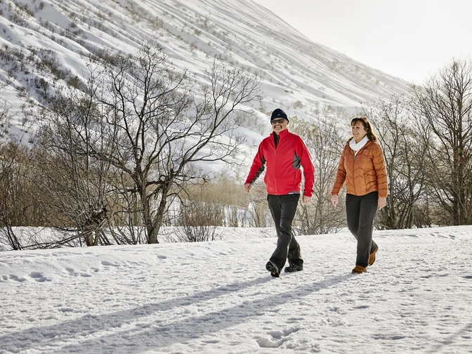 Winterwanderweg Talboden Urserntal