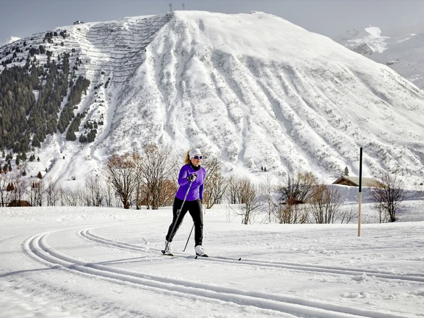 Langlaufloipe Klassisch in Andermatt