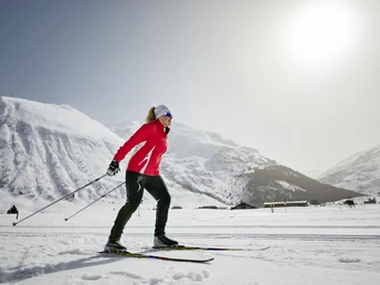 Langlaufloipe Skating in Andermatt