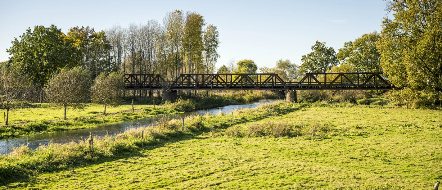 Gammel jernbanebro Preten Gammel jernbanebro Preten