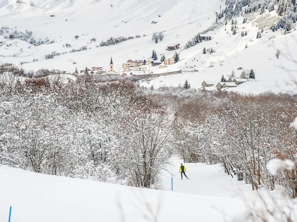 Langlaufloipe in Realp