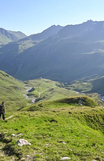 Blick auf Vermigelhütte