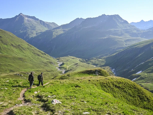 Blick auf Vermigelhütte