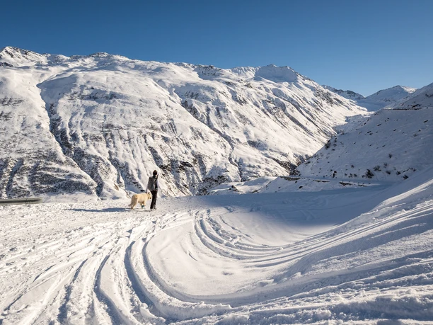 Winterwanderweg Realp-Hofstetten