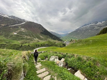 Wanderweg Andermatt-Nätschen