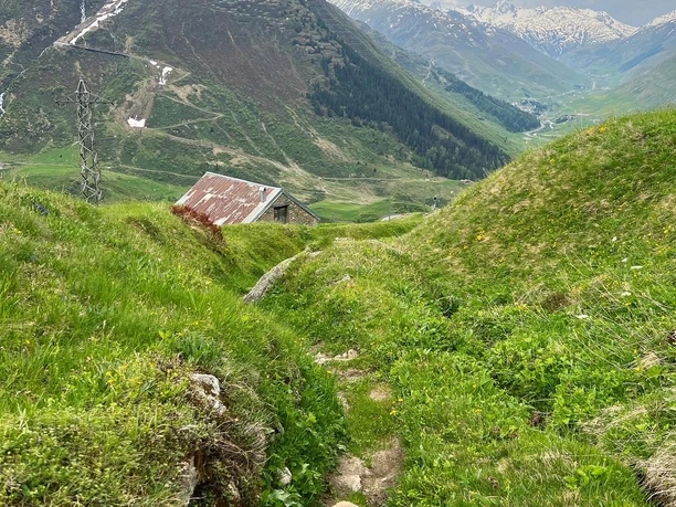 Wanderweg Andermatt-Nätschen