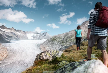 Wanderung entlang des Rhonegletschers