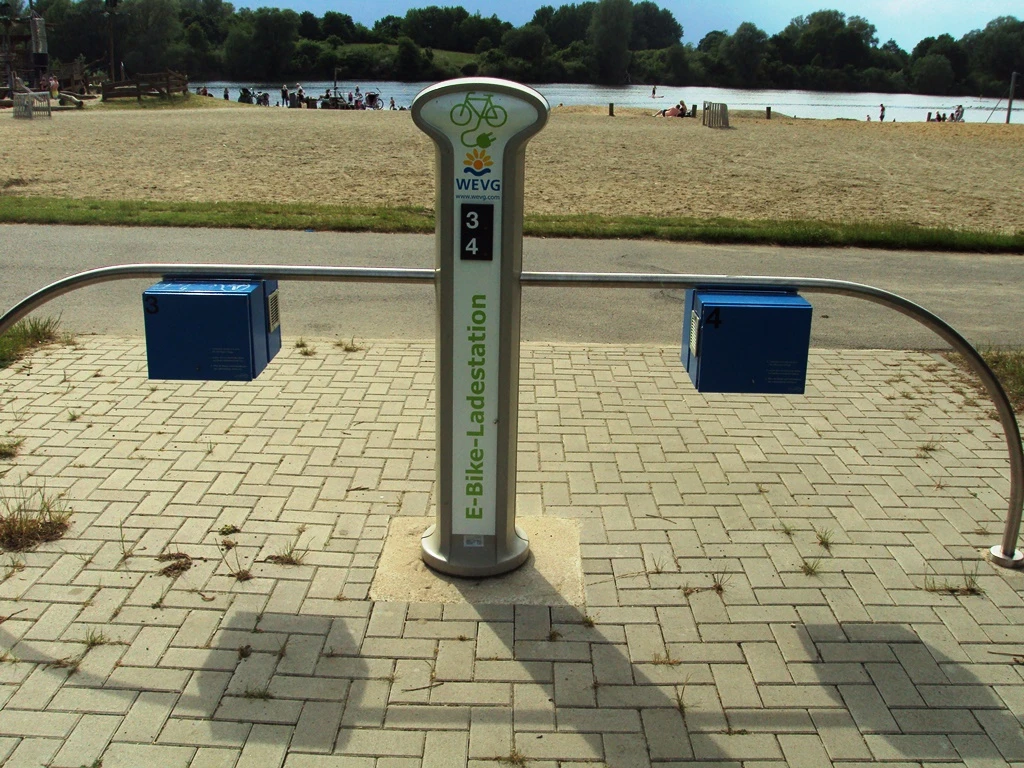 E-Bike Ladestation der WEVG am Salzgittersee